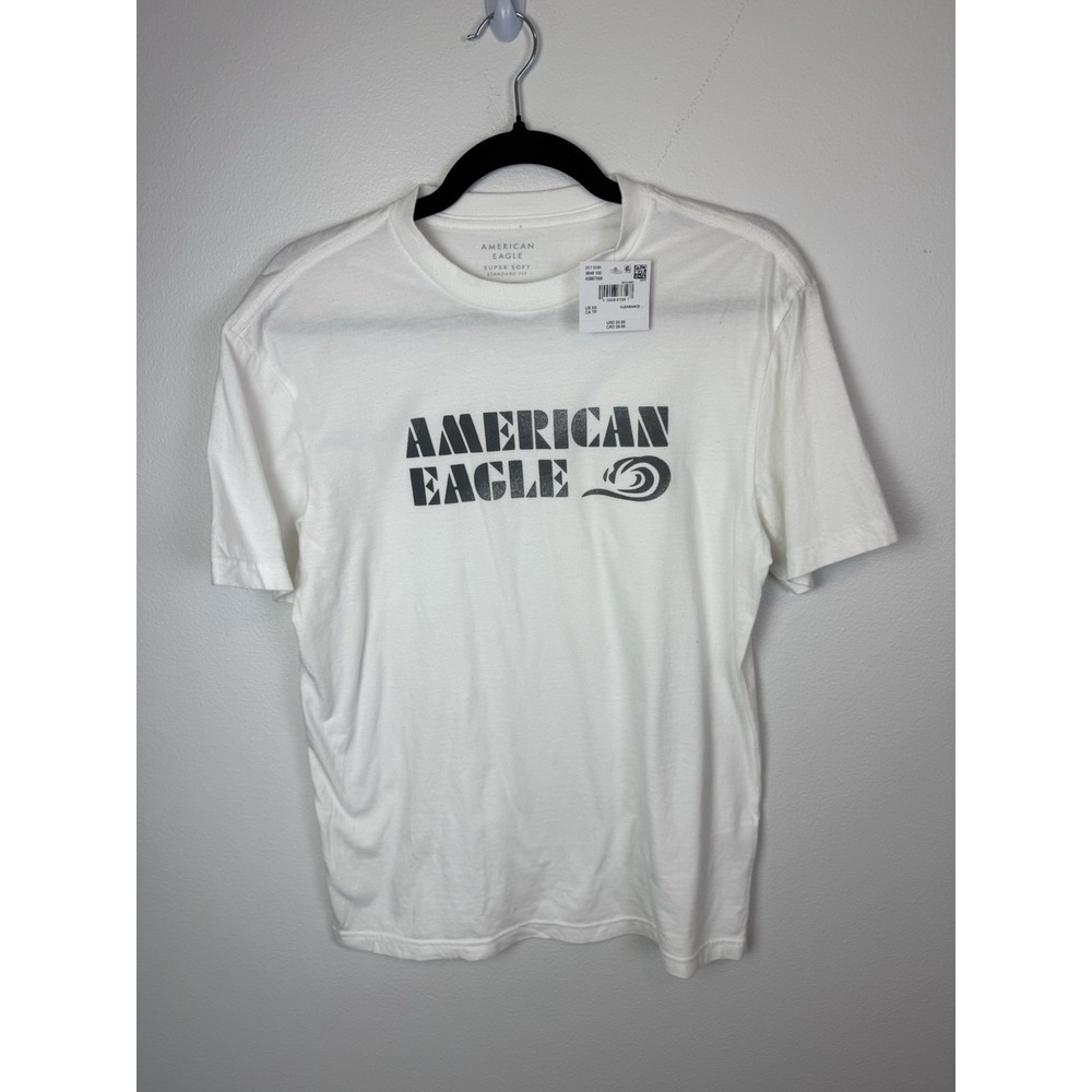 Men's American Eagle Outfitters White T-Shirt Extra Small‎ XS NWT
